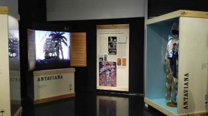 Espai dedicat a Antaviana, de Dagoll Dagom, dins l'exposició La memòria de les arts efímeres