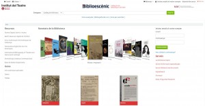 Biblioescènic amb programari KOHA, octubre 2021