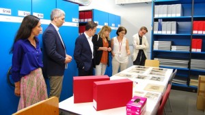 Visita al MAE de la consellera de Cultura i el director de Promoció Cultural i Biblioteques, 9 juny 2022