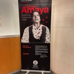 Exposició itinerant Carmen Amaya al vestíbul del Teatre Estudi de l'Institut del Teatre de Barcelona. Novembre 2022