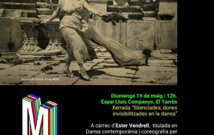 Xerrada 'Silenciades, dones invisibilitzades en la dansa' d'Ester Vendrell, Espai Lluís Companys (El Tarròs, Lleida), 19 maig 2024