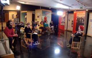Projecte de memòria oral sobre el mestre marionetista Harry Vernon Tozer, en el qual entrevistem els seus deixebles. En la imatge, entrevista a Teresa Travieso.
