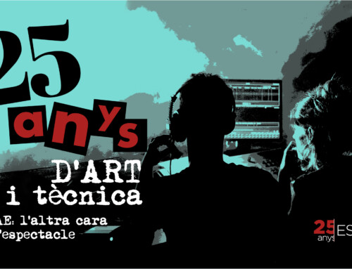 25 anys d’art i tècnica. ESTAE: l’altra cara de l’espectacle