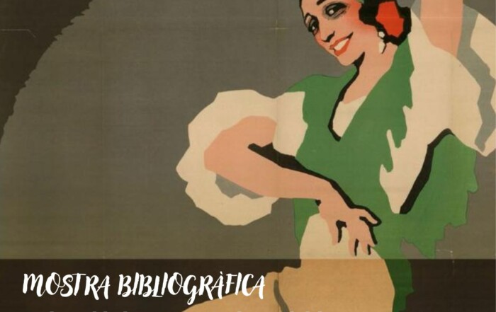 Cartell Mostra bibliogràfica Dia Internacional del Flamenc 2025