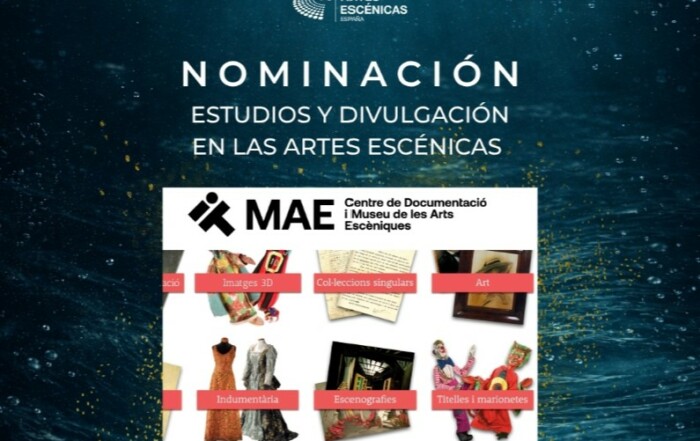 Nominació del MAE als Premios Talía 2026