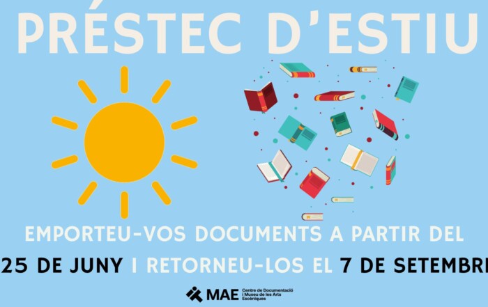 Préstec d'estiu a les biblioteques 2026