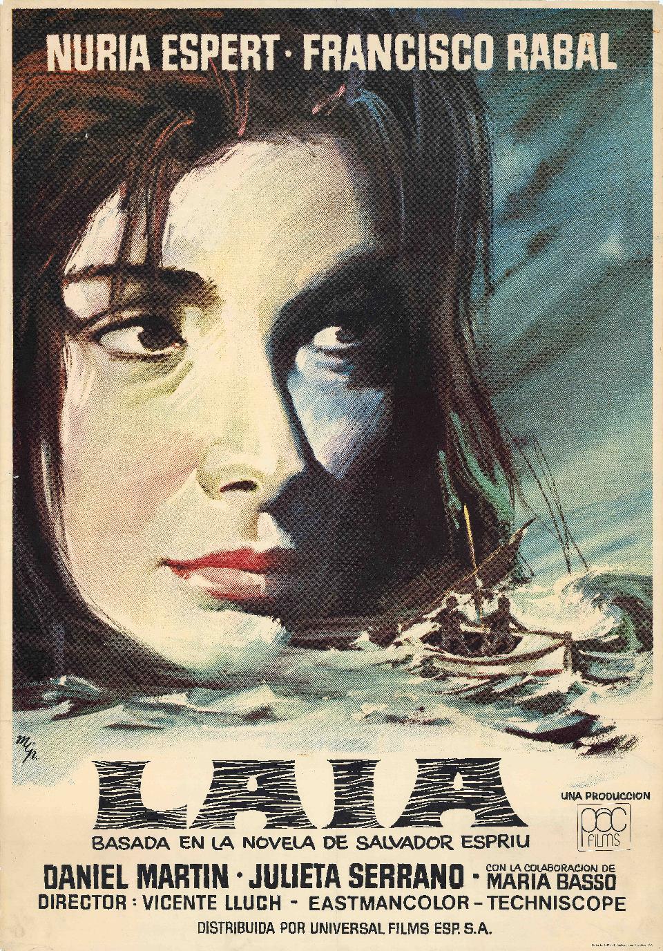 Cartell. Pel·lícula Laia, 1971