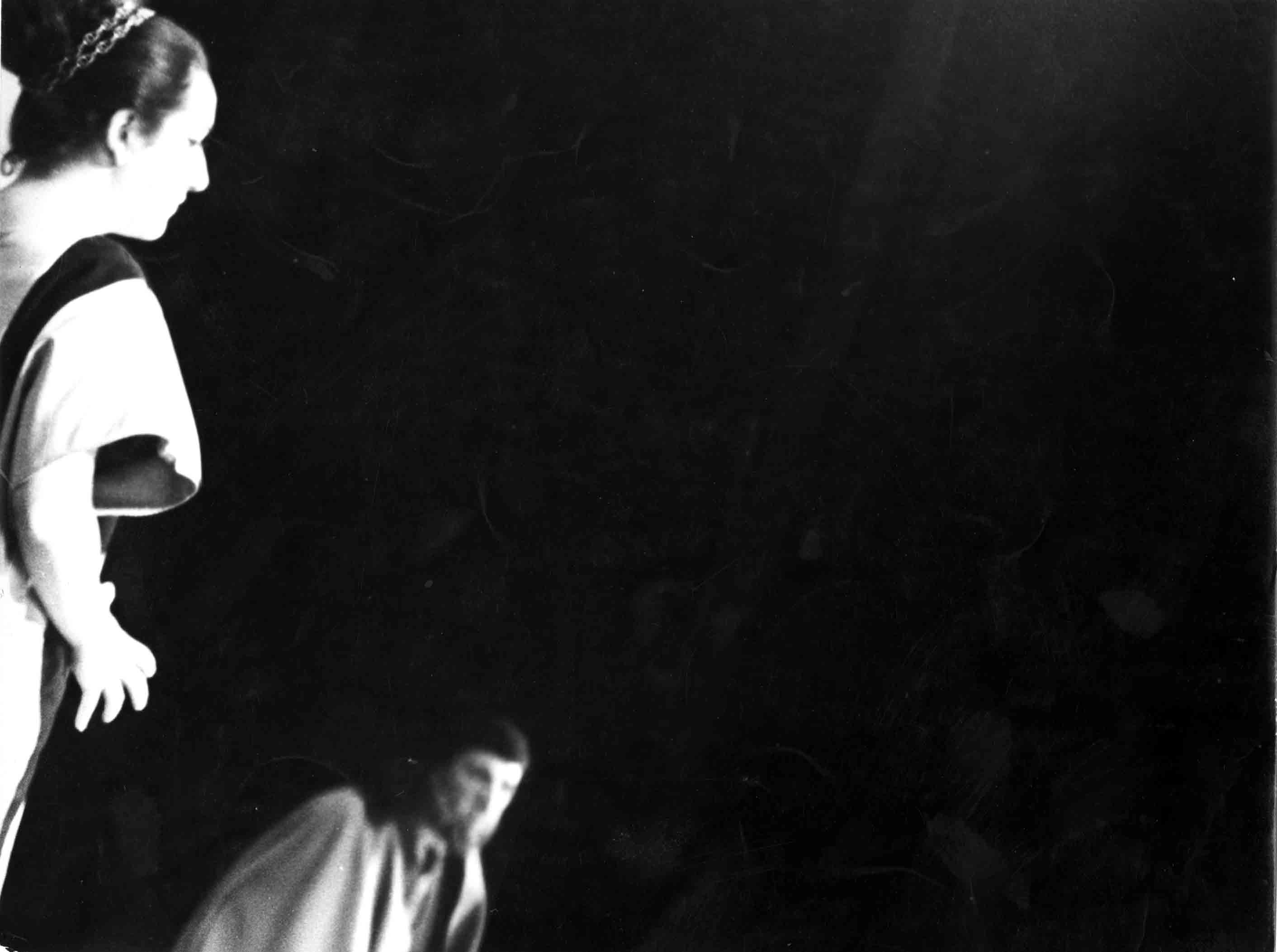 Fotografia. Pau Barceló. Primera història d'Esther. Camerins Teatre Romea, 1968