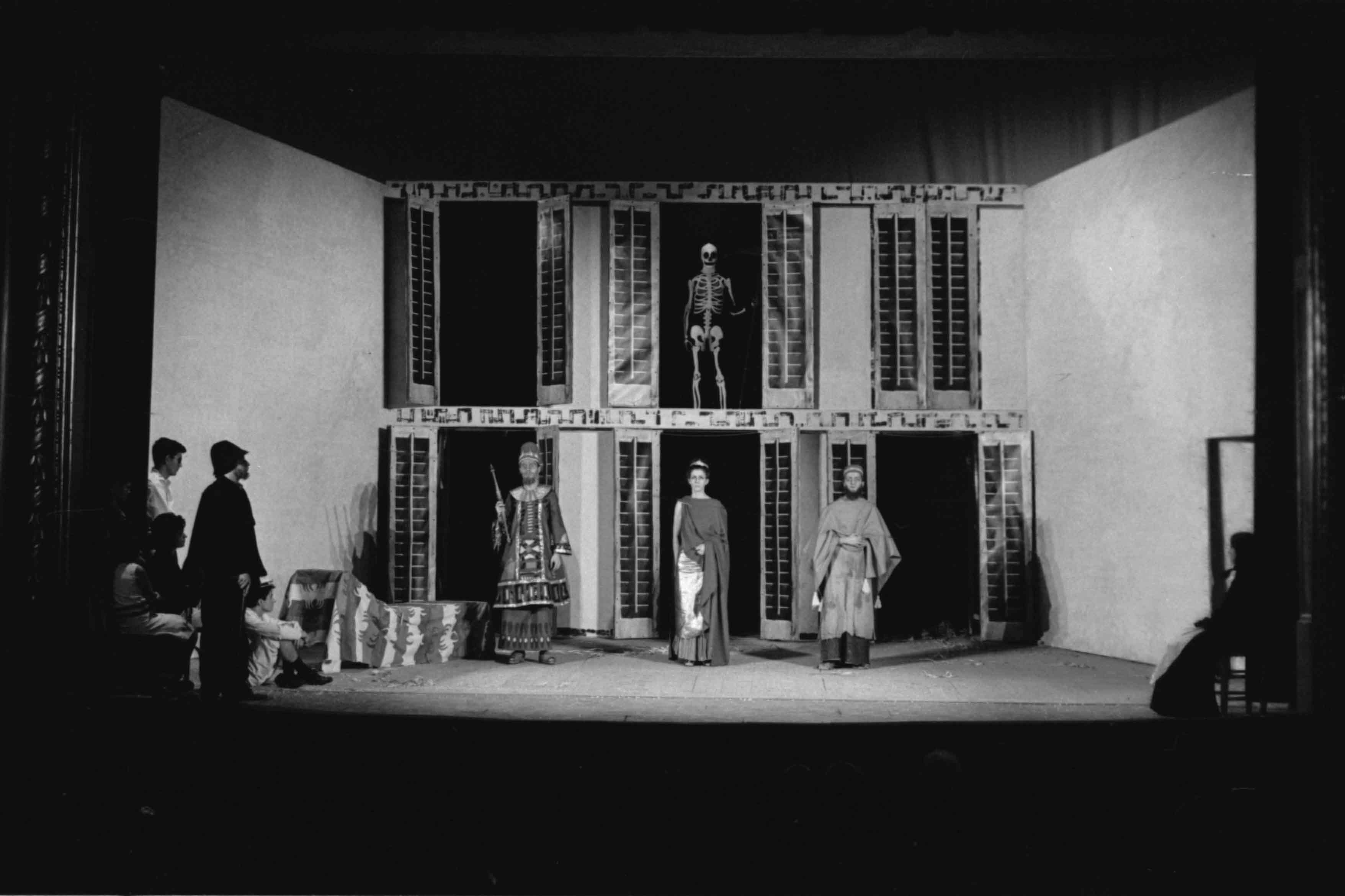 Fotografia. Andreu Basté. Primera història d'Esther. Teatre Romea, 4/10/1962