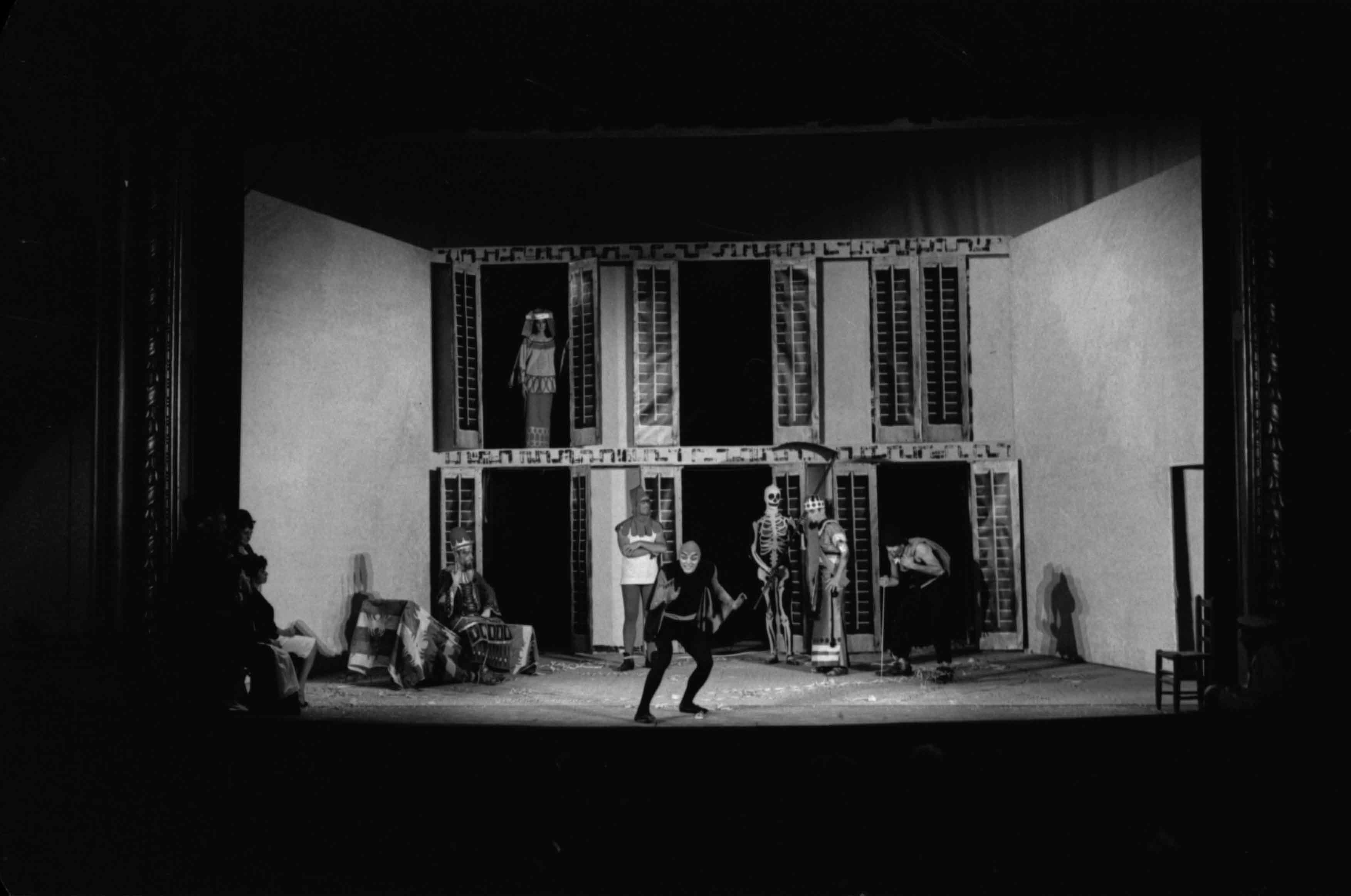 Fotografia. Andreu Basté. Primera història d'Esther. Teatre Romea, 4/10/1962