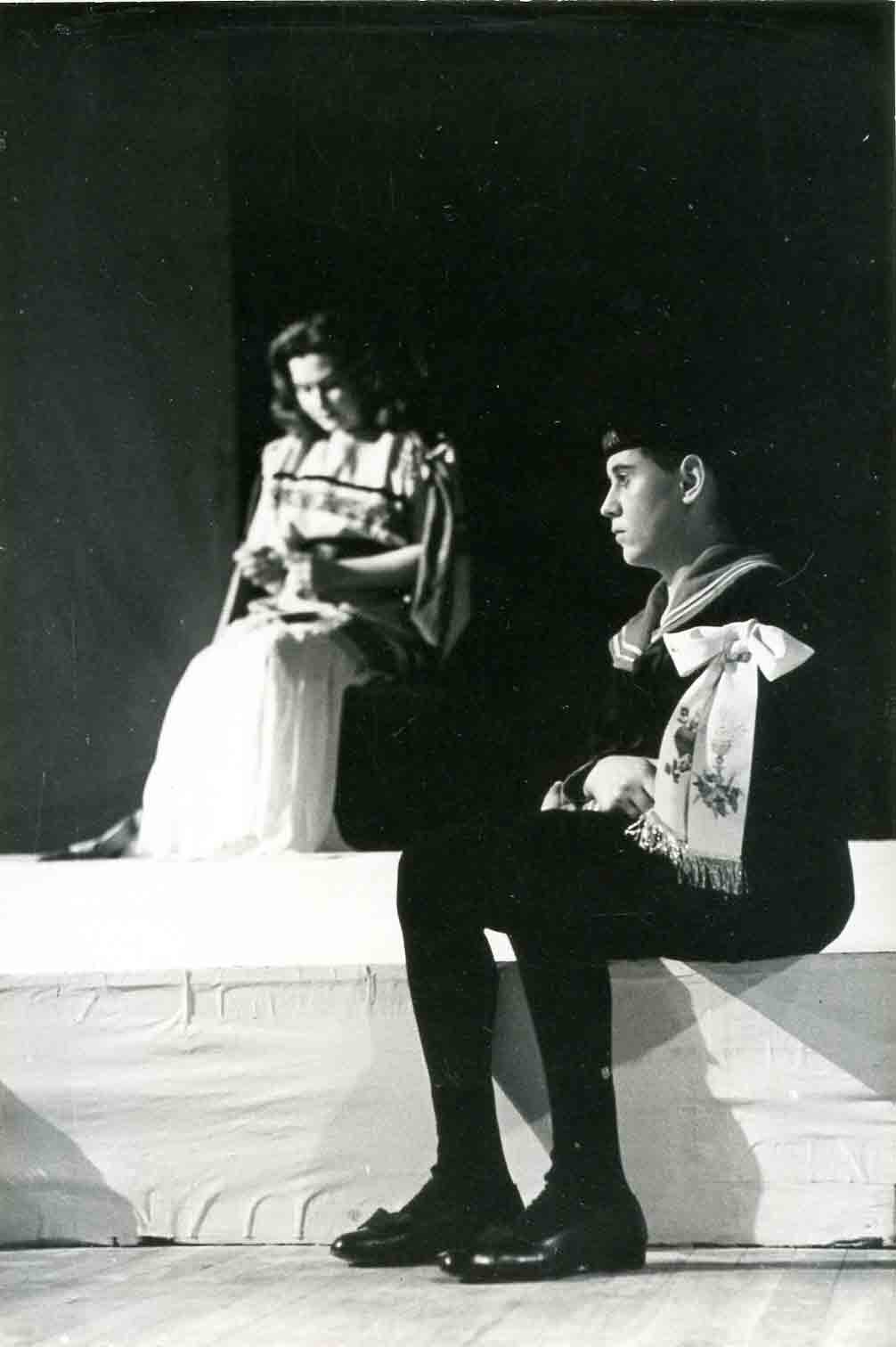 Fotografia. Primera història d'Esther. ADB. Palau de la Música. 1957