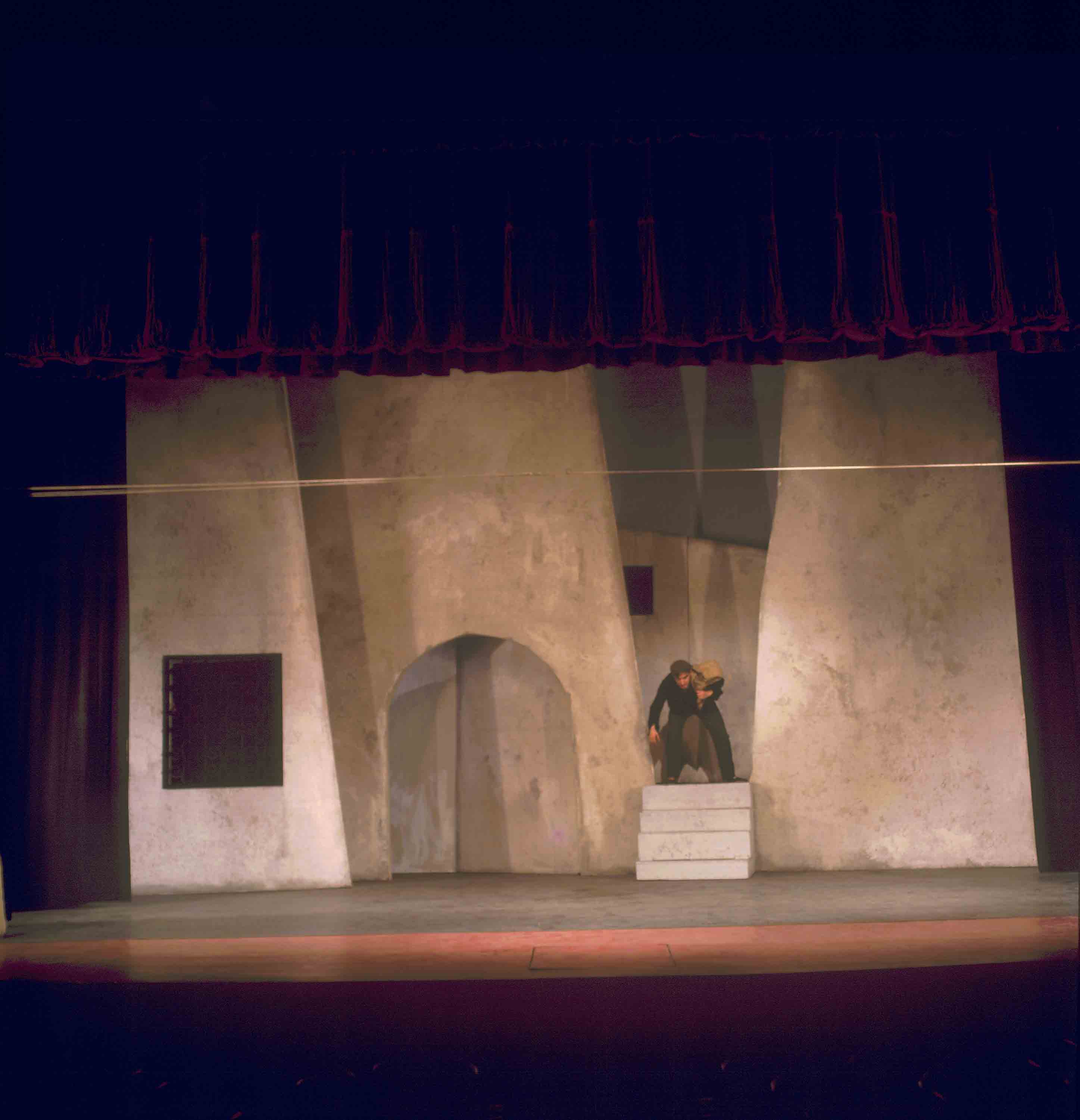 Fotografia. Pau Barceló. Ronda de mort a Sinera. Companyia Adrià Gual. Teatre Romea, 1970