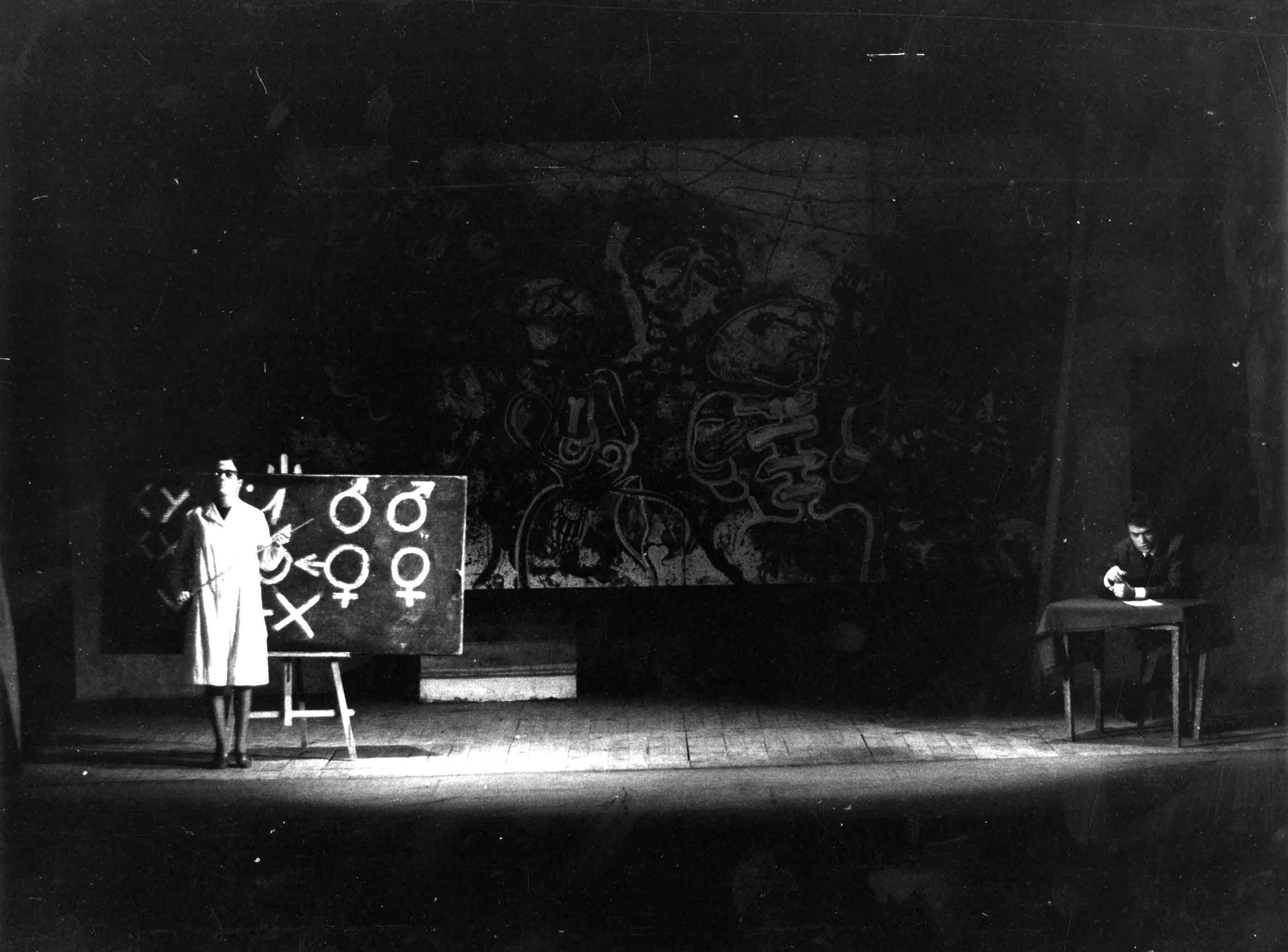 Fotografia. Pau Barceló. Ronda de mort a Sinera. Teatre Romea, 1966