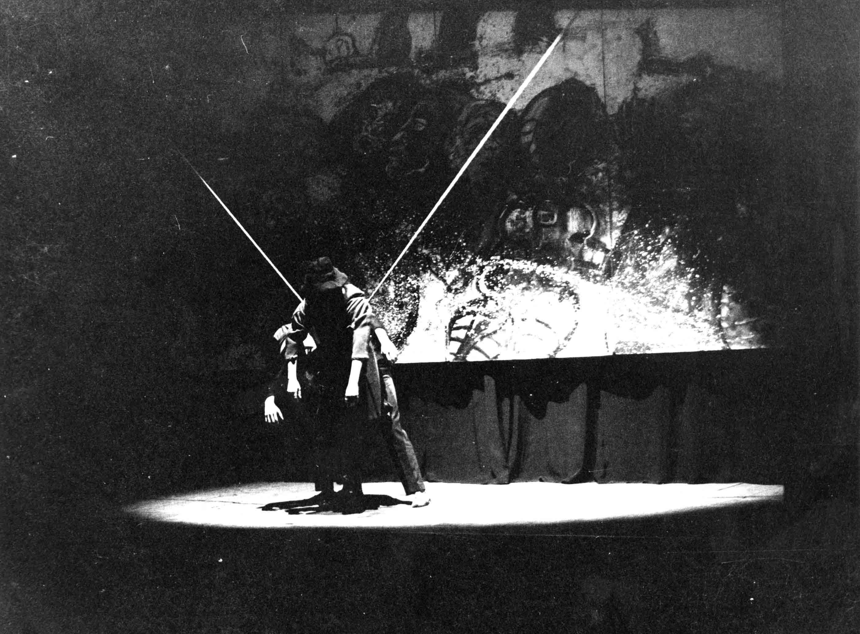 Fotografia. Pau Barceló. Ronda de mort a Sinera. Teatre Romea, 1966