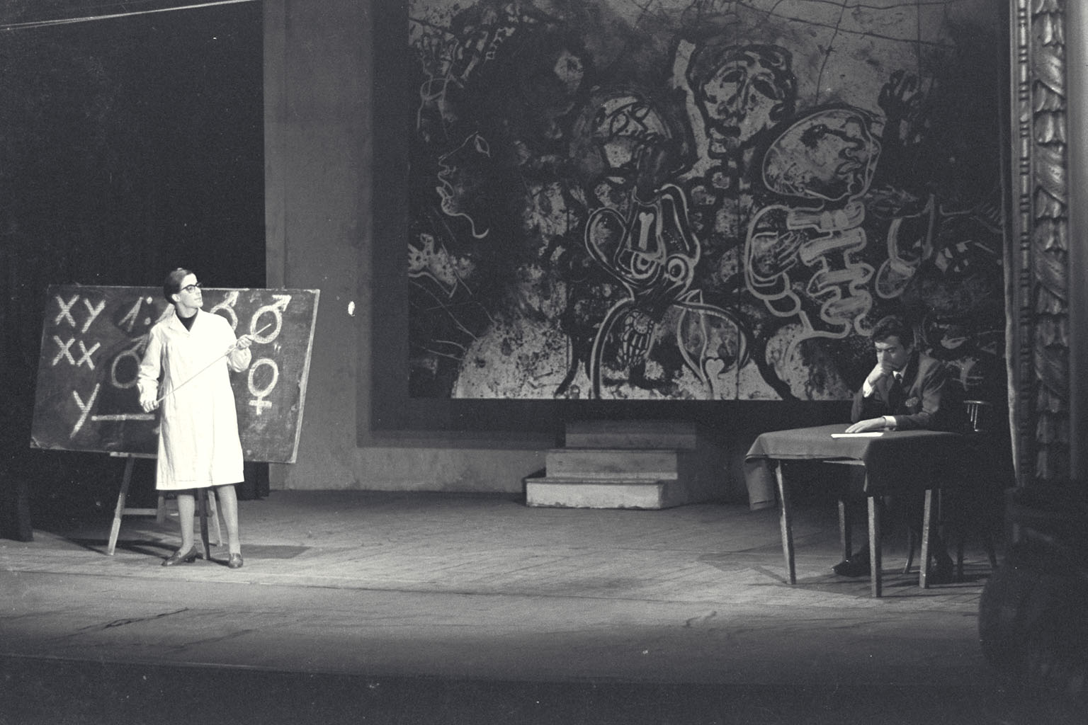 Fotografia. Pau Barceló. Ronda de mort a Sinera. Teatre Romea, 1966