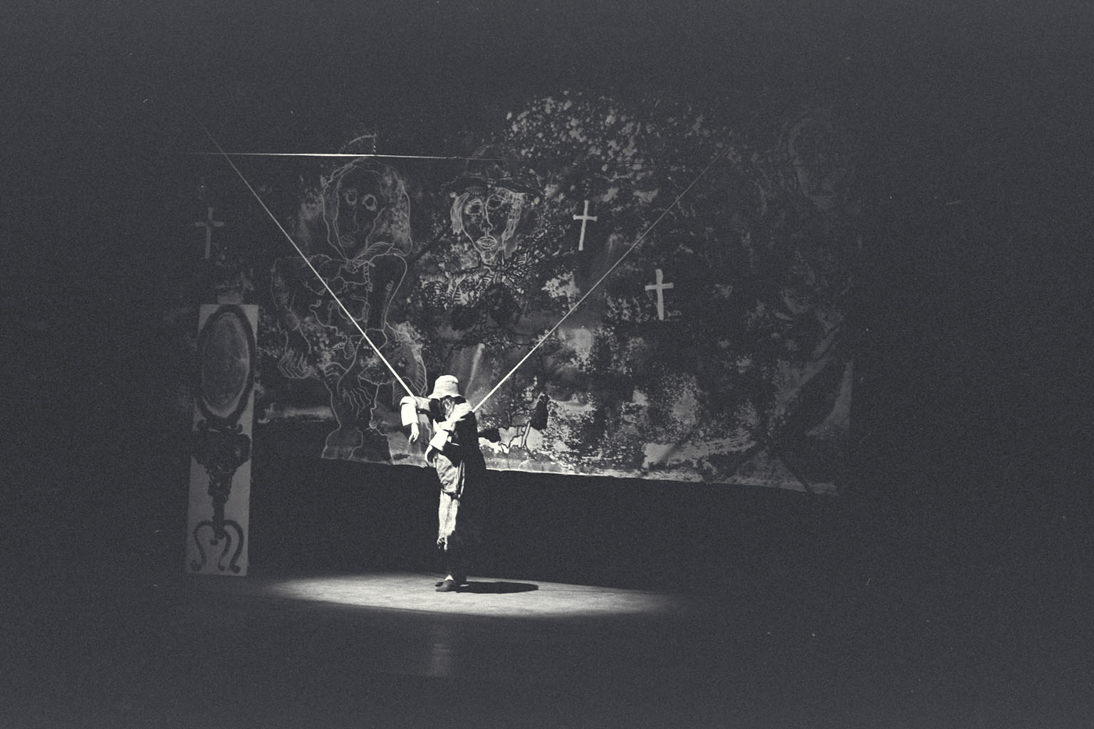 Fotografia. Pau Barceló. Ronda de mort a Sinera. Teatre Romea, 1966